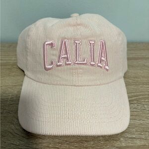 CALIA anniversary cap pink. Darling new with tags